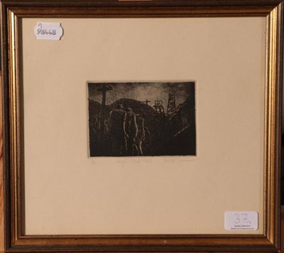 Lot 37 - Tom McGuinness (1926-2006) ''Night Shift, (No.3)'' Signed and dated (19)81, inscribed and...