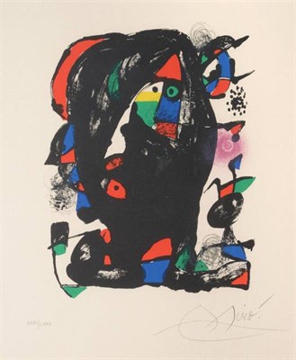 Lot 39 - Joan Miró (1893-1983) Spanish ''Miro Lithographe IV planche 5'' Signed and numbered...