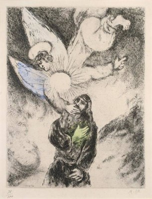 Lot 40 - Marc Chagall (1887-1985) Russian/French ''Vocation de Jeremie'' Initialled and numbered 78/100,...