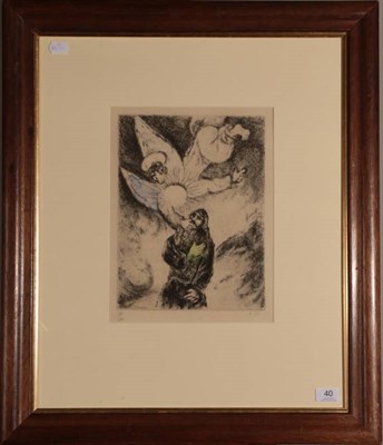 Lot 40 - Marc Chagall (1887-1985) Russian/French ''Vocation de Jeremie'' Initialled and numbered 78/100,...