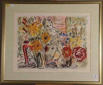 Lot 41 - Edward Piper (1938-1990) ''In the Conservatory 1990'' Signed, inscribed and numbered 113/175,...