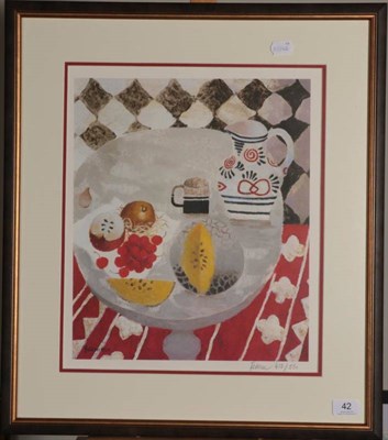 Lot 42 - Mary Fedden RA, RWA, OBE (1915-2012) ''The Matisse Jug'' Signed and numbered 412/550,...