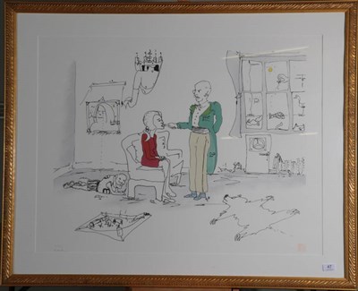 Lot 47 - John Lennon MBE (1940-1980) ''A Day in the Life''  Signed by Yoko Ono and numbered 252/300,...
