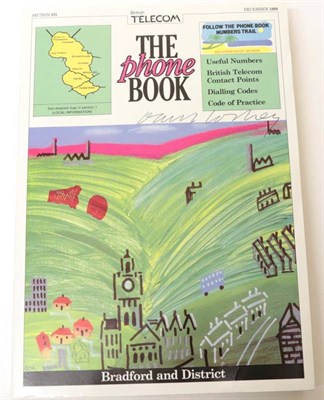 Lot 48 - David Hockney OM, CH, RA (b.1937)  The Phone Book - Bradford and District, December 1989...