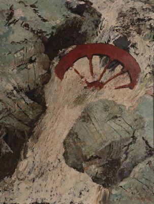 Lot 105 - Pat Cleary (Contemporary) The Mill Wheel  Signed, oil on board, 79cm by 61cm  Artist's Resale...