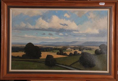 Lot 113 - Anne Isabella Brooke (1916-2002) ''Towards Ripon from How Hill'' Signed, oil on canvas, 34.5cm...