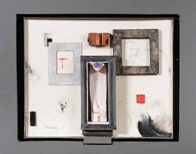 Lot 188 - Trevor Edmands (b.1936) ''Prisoner of Conscience''  Signed and dated 2008, mixed media, 62cm by...