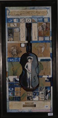 Lot 189 - Trevor Edmands (b.1936) ''I madrigali''   Signed and dated 2011, mixed media, 67.5cm by 78.5cm  see
