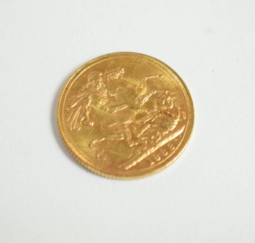 Lot 28 - Queen Victoria 1888 gold sovereign