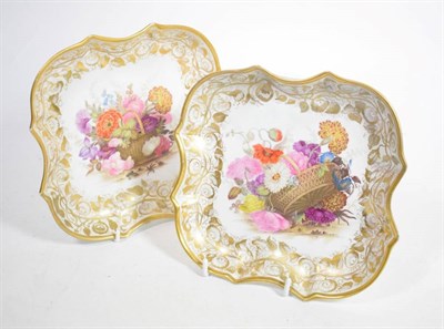 Lot 129 - A pair of 19th century cabinet plates
