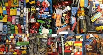 Lot 1040 - Various manufacturers, a large collection of assorted unboxed diecast (sixteen boxes)