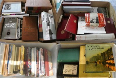 Lot 1052 - Six boxes of books including art history, literature and others