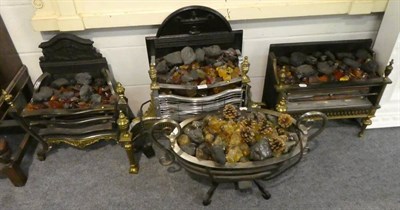 Lot 1151 - Four electric fires