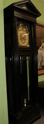 Lot 1308 - An impressive chiming longcase clock, retailed by Hierro Gonzalez & Co, Habana, circa 1900,...