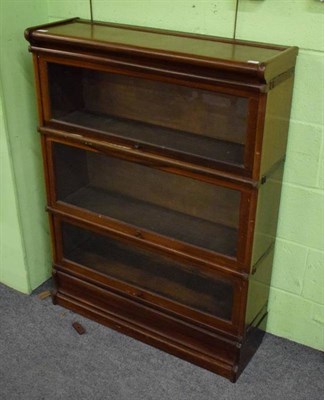 Lot 1318 - A 'Gunn' three section bookcase