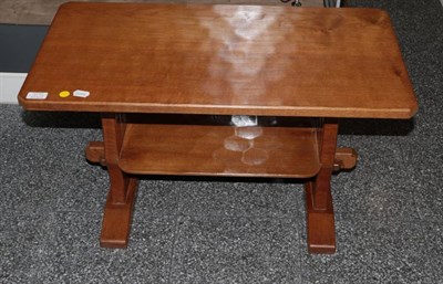 Lot 317A - Acorn Industries: A G.J.Grainger and Sons of Brandsby English Oak Rectangular Coffee Table, on...
