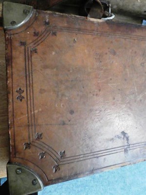 Lot 186 - A 19th Century Oak-Lined and Brass-Bound Leather Shotgun Case, by James Woodward & Sons, 64,...