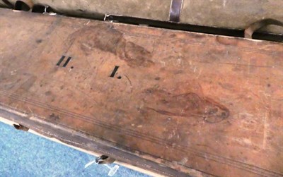 Lot 186 - A 19th Century Oak-Lined and Brass-Bound Leather Shotgun Case, by James Woodward & Sons, 64,...