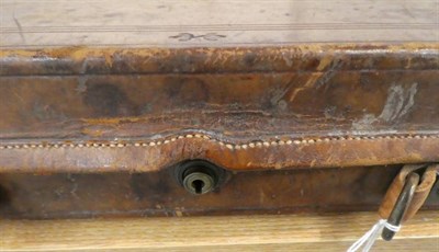 Lot 186 - A 19th Century Oak-Lined and Brass-Bound Leather Shotgun Case, by James Woodward & Sons, 64,...