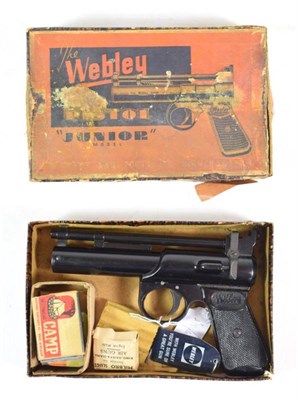 Lot 201 - PURCHASER MUST BE 18 YEARS OF AGE OR OVERThe Webley Junior Mark II .177 Calibre Air Pistol,...
