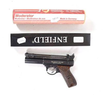 Lot 205 - PURCHASER MUST BE 18 YEARS OF AGE OR OVER A Webley Premier Model E .22 Calibre Air Pistol, numbered