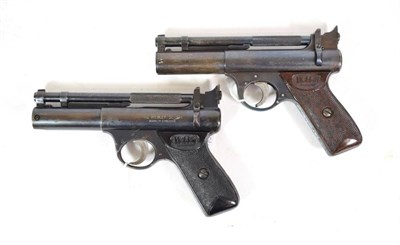 Lot 206 - PURCHASER MUST BE 18 YEARS OF AGE OR OVER Two Post-War Webley Senior .22 Calibre Air Pistols,...