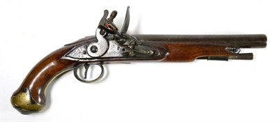 Lot 218 - An Early 19th Century British East India Company Flintlock Cavalry Pistol by John Manton,...