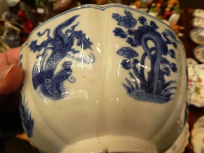 Lot 100 - An 18th century Chinese painted bowl; another Chinese bowl; and a Chinese vase