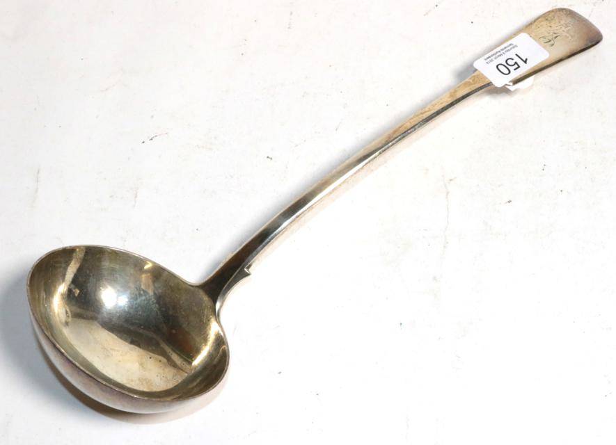Lot 150 - A George III silver ladle