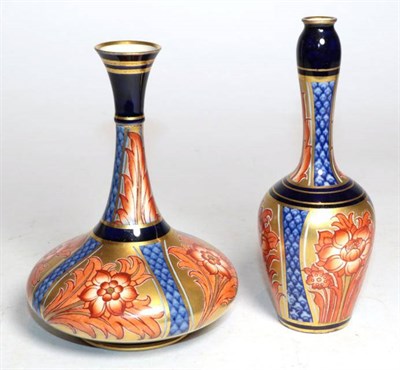 Lot 238 - A William Moorcroft Macintyre Aurelian ware vase, designed in 1897, transfer printed patterns...