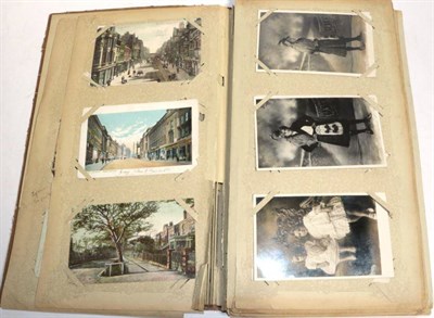 Lot 300 - From the estate of Hannah Hauxwell (1926-2018), an album of photographs and postcards, inscribed in