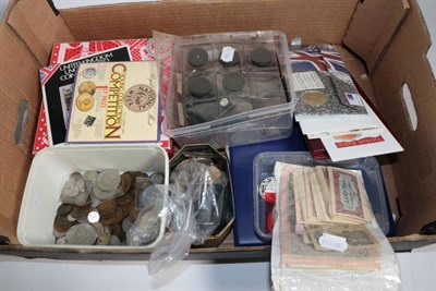 Lot 322 - Quantity of coins and banknotes