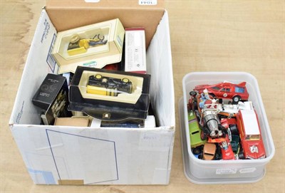 Lot 1044 - TV Diecast, Monkeemobile, Chitty Chitty Bang Bang and SPC, together with other unboxed models