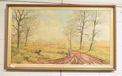 Lot 1096 - An oil on canvas, signed Trevor Parkin, landscape scene