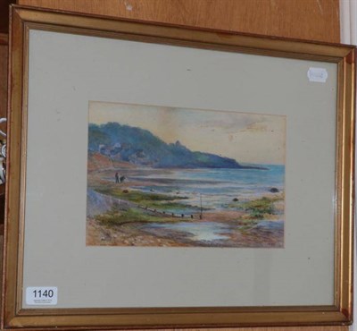 Lot 1140 - G.S Harrison, Shrubshore Point at Heysham, Lancashire, watercolour