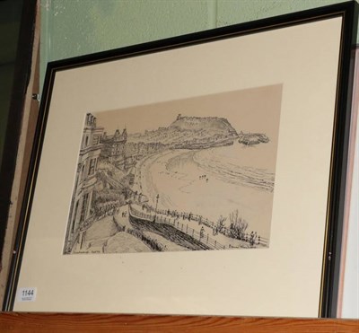 Lot 1144 - Dennis Flanders (1915-1994), Scarborough, signed, inscribed and dated April (19)94, pencil and...