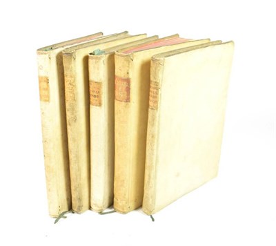 Lot 46 - Five 18th-Century Italian books from the library of Francesco Berio, marchese di Salza...