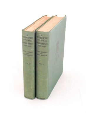 Lot 93 - Macdonell, Ranald and Macaulay, Marcus A History of the 4th Prince of Wales's Own Gurkha Rifles...