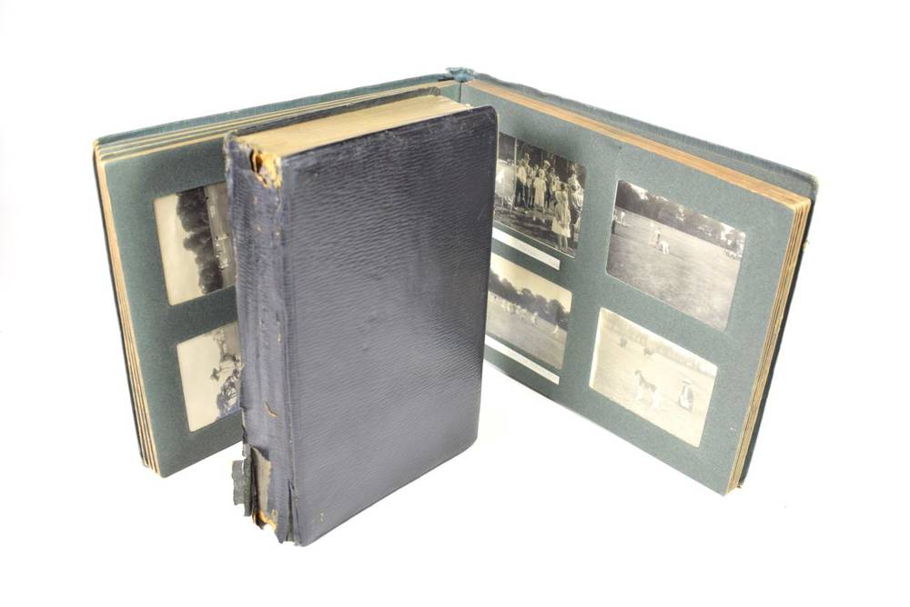 Lot 99 - Aristocratic Family Photograph albums Two albums, 1910 and 1919. 1910 c.25 pages, photographs...