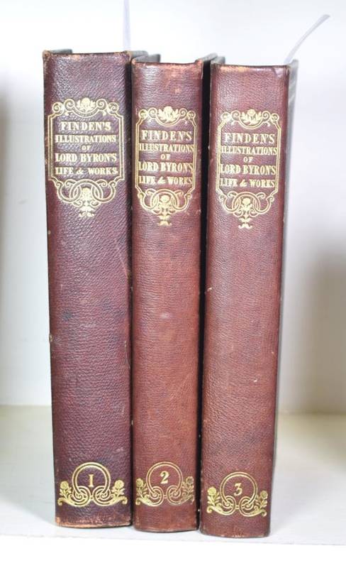 Lot 140 - Finden, William Illustrations to the Life and Works of Lord Byron. John Murray, 1833-4. 8vo (3...
