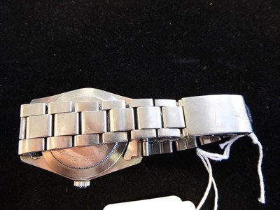 Lot 56 - ^ A Stainless Steel Automatic Calendar Centre Seconds Wristwatch, signed Tudor, model: Prince...