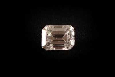 Lot 149 - A Loose Emerald Cut Diamond, stated to weight 1.04 carat not illustrated   Accompanied by a GIA...