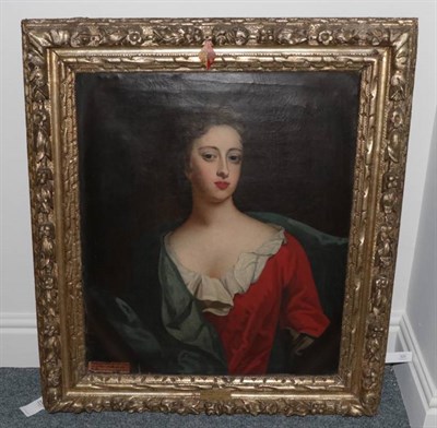 Lot 320 - Attributed to Michael Dahl (1659-1743) Swedish  Portrait of Anne Smith  Oil on canvas, 74cm by 62cm