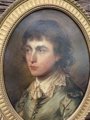 Lot 321 - After Thomas Gainsborough (1727-1788) Portrait of Gainsborough Dupont Oil on canvas, 50cm by...