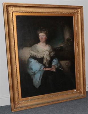 Lot 322 - Sholto Johnstone Douglas (1871-1958) Portrait of Mary Catherine, Lady Stapleton (1849-1924) Signed