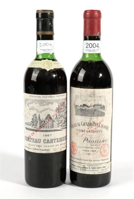 Lot 2004 - Chateau Grand Puy Lacoste 1966 Pauillac 1 bottle vts **** Michael Broadbent, Chateau Cantemerle...