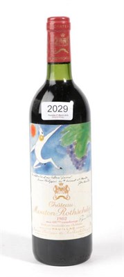 Lot 2029 - Chateau Mouton Rothschild 1982 Pauillac 1 bottle in/bn 100/100 Robert Parker (will last another...