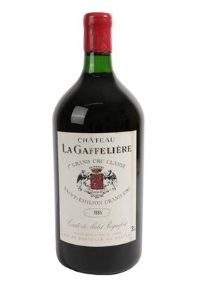 Lot 2033 - Chateau La Gaffiliere 1985 St Emilion Grand Cru 1 double magnum in, chipping to wax capsule