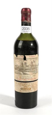Lot 2035 - Chateau Cos d'Estournel 1947 Saint-Estephe 1 bottle, ums