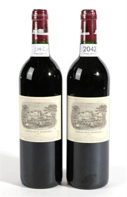 Lot 2042 - Chateau Lafite Rothschild 1995 Pauillac 2 bottles, 96/100 Wine Spectator 06/2007